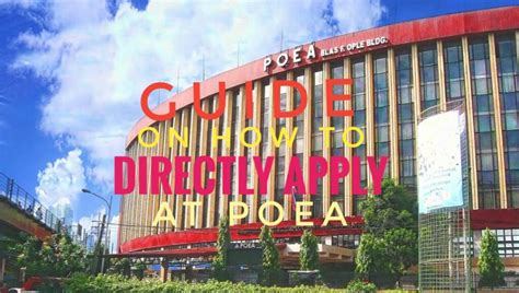 POEA Davao City .